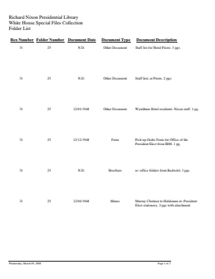 WHSF: Returned, 31-25
