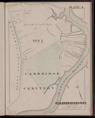 Atlas of the city of Cambridge, Massachusetts