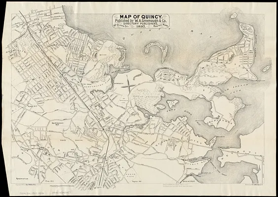 Map of Quincy