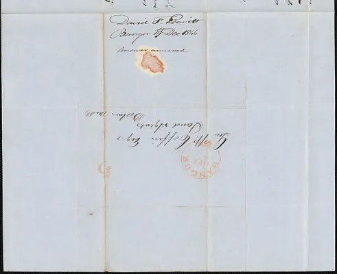 David F. Leavitt to George Coffin, 19 December 1846