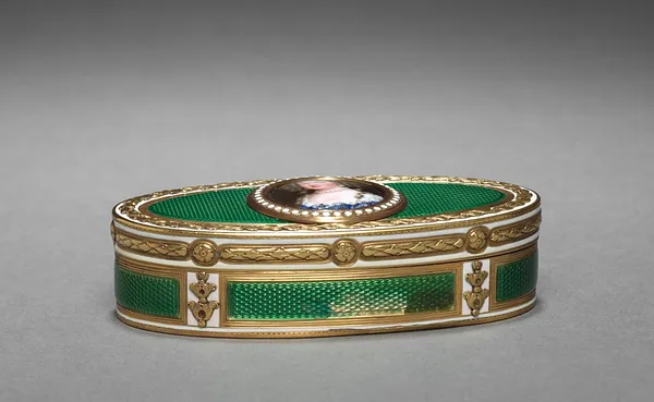 Snuff Box (Tabatière) with Portrait of Marie-Thérèse of Austria