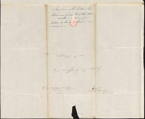 Rufus McIntire to George Coffin, 8 September 1840