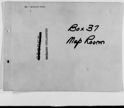 #34 - Operation Orders - December 10, 1941-April 4, 1942