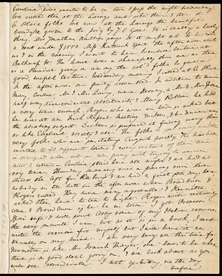 Letter from Anne Warren Weston to Debora Weston, Saturday Morning. [ca. 21 Jan. 1842?]