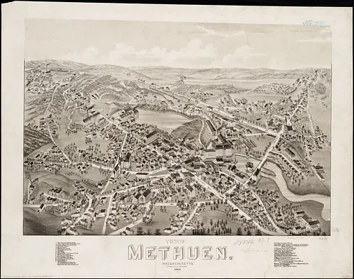 View of Methuen, Massachusetts