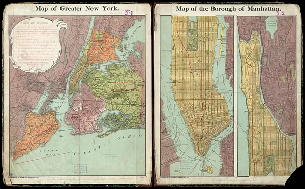 Map of greater New York