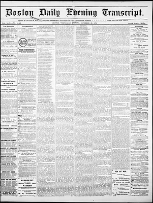 Boston Daily Evening Transcript