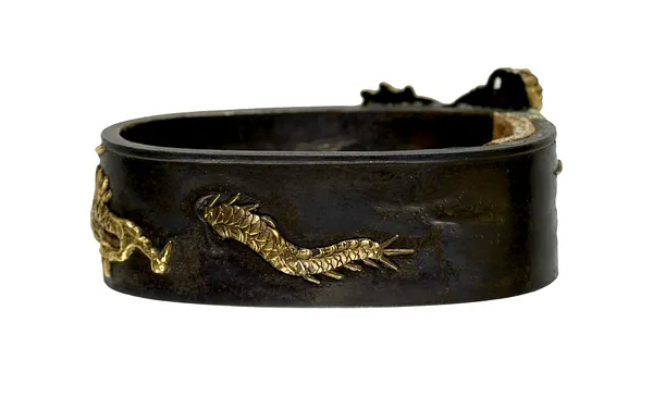 Fuchi with Dragon in Clouds
