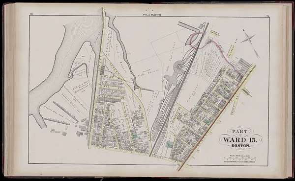 Atlas of the county of Suffolk, Massachusetts : vol. 2nd late city of Roxbury, now wards 13-14 and 15, city of Boston