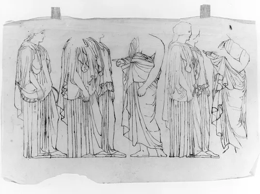 Tracings After the Parthenon Frieze