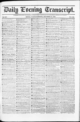 Daily Evening Transcript