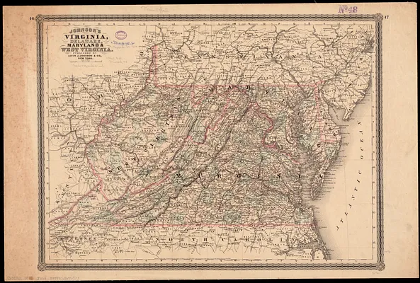 Johnson's Virginia, Delaware, Maryland & West Virginia