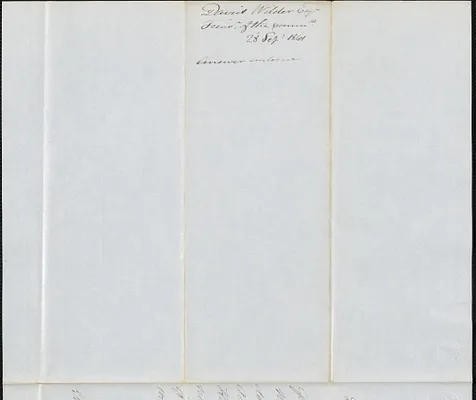 David Wilder to George Coffin, 28 September 1841