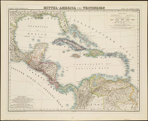 Mittel-America und Westindien