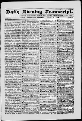Daily Evening Transcript