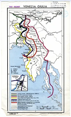 Map, Venezia Giulia