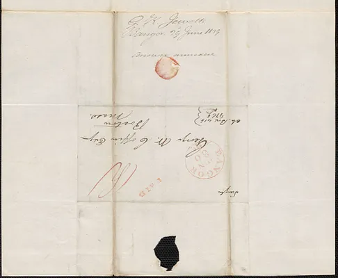 G. K. Jewett to George Coffin, 29 June 1839