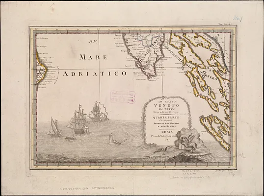 Lo Stato Veneto da terra diviso nelle sue provincie