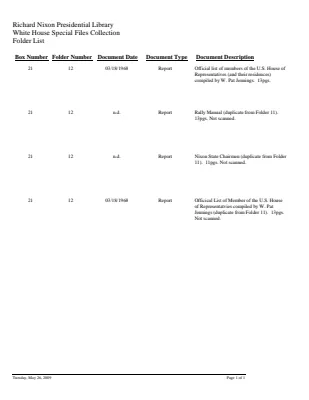 WHSF: Returned, 21-12