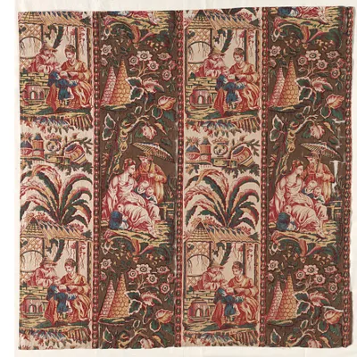 Length of Chinoiserie Chintz