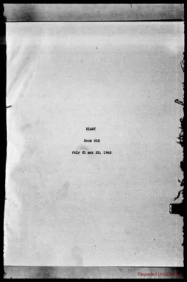 Volume 552, July 21 – July 22, 1942