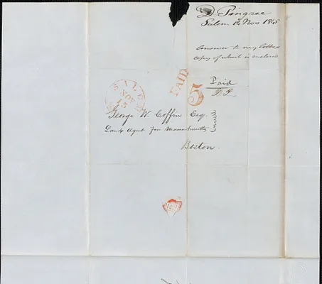 David Pingree to George Coffin, 14 November 1845