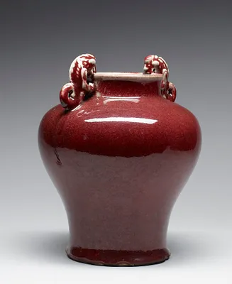 Baluster-Shaped Vase