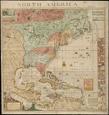A map of the British Empire in America with the French and Spanish settlements adjacent thereto