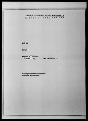 Register of Claimants