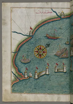 Map of the Western Part of the City of Venice
