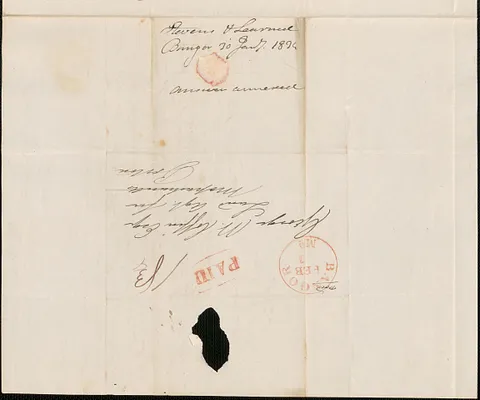 Stevens & Learned to George Coffin, 30 January 1834