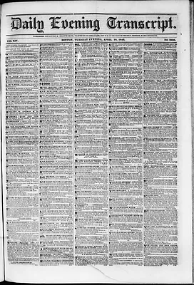 Daily Evening Transcript