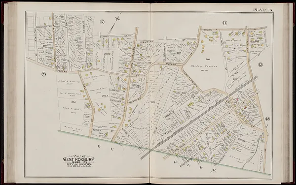 Atlas of the city of Boston, West Roxbury, Mass., volume six : from actual surveys and official plans