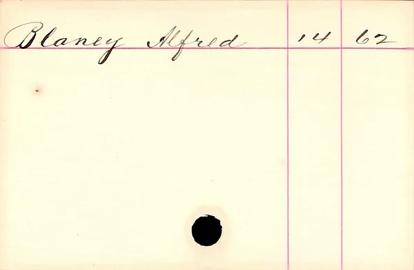 Hartford County Superior Court, Index to Records of Naturalization, 1834-1898, Blaney-Burkhardt