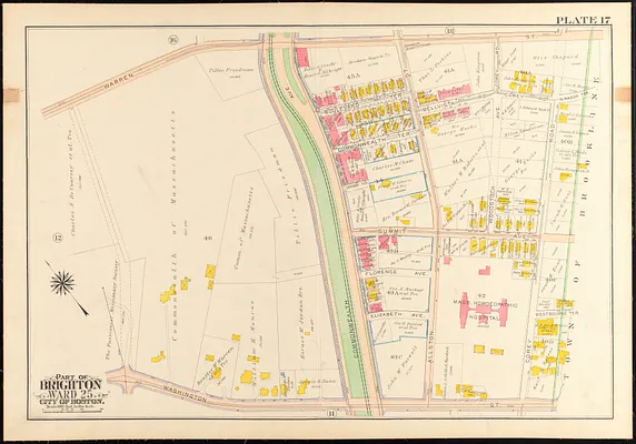 Atlas of the city of Boston, wards 25 & 26, Brighton