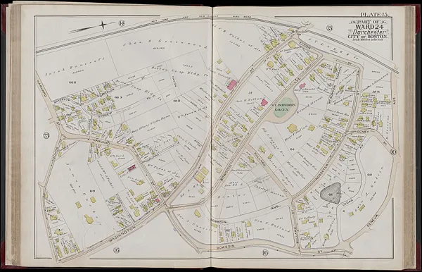 Atlas of the city of Boston, volume five, Dorchester Mass.