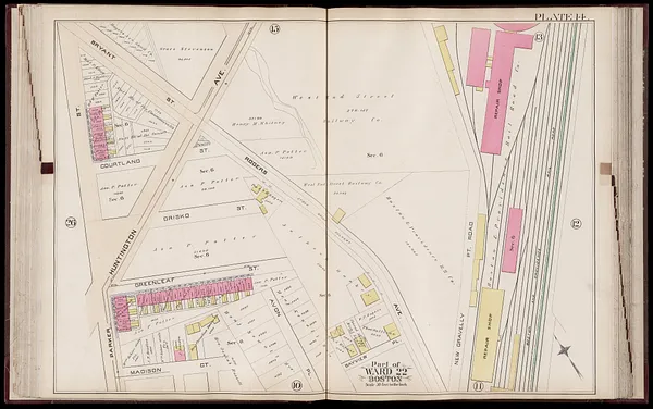 Atlas of the city of Boston : Roxbury, Mass. : volume three : from actual surveys and official records