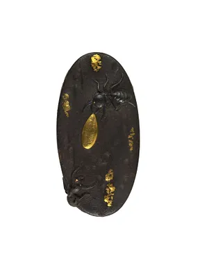 Kashira with Ants
