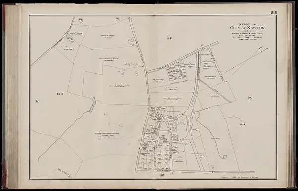 Atlas of the city of Newton, Massachusetts