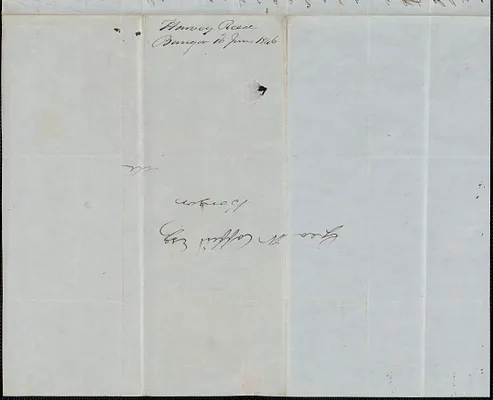 Harvey Reed to George Coffin, 16 June 1846