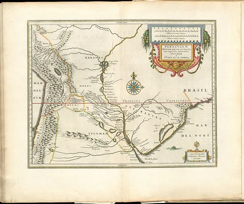 Paraguay, ó, prov. de Rio de la Plata cum regionibus adiacentibus Tucuman et Sta. Cruz de la Sierra