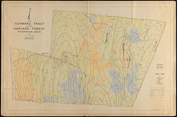 The Schwarz Tract - Type map 1938