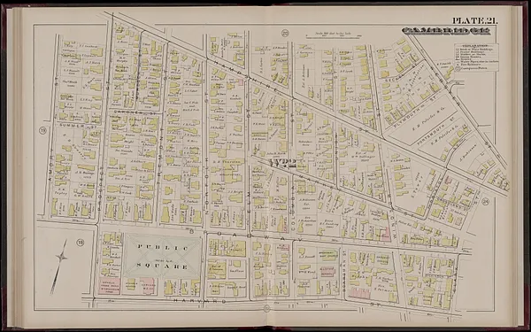 Atlas of the city of Cambridge, Massachusetts