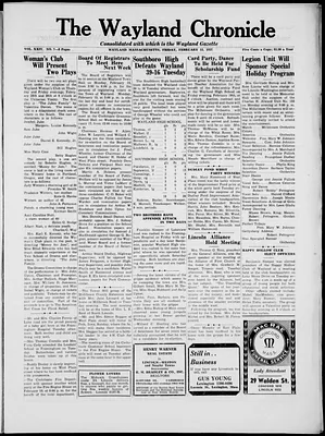 The Wayland Chronicle