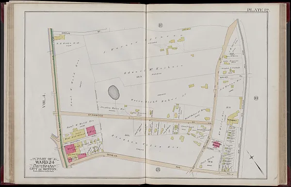 Atlas of the city of Boston, volume five, Dorchester Mass.