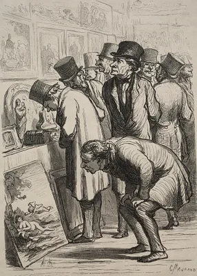 Gallery at Hotel Drouot:  The Day of the Sale