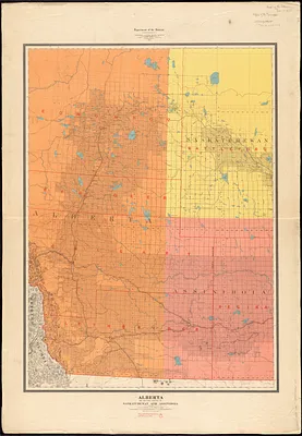 Alberta and western portions of Saskatchewan and Assiniboia