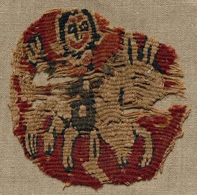 Fragment, Part of an Ornament from a Garment