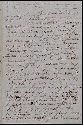 Letter from Charles F. Hovey, Paris, to William Lloyd Garrison, M[ar]ch 15, 1854