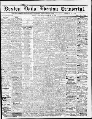 Boston Daily Evening Transcript